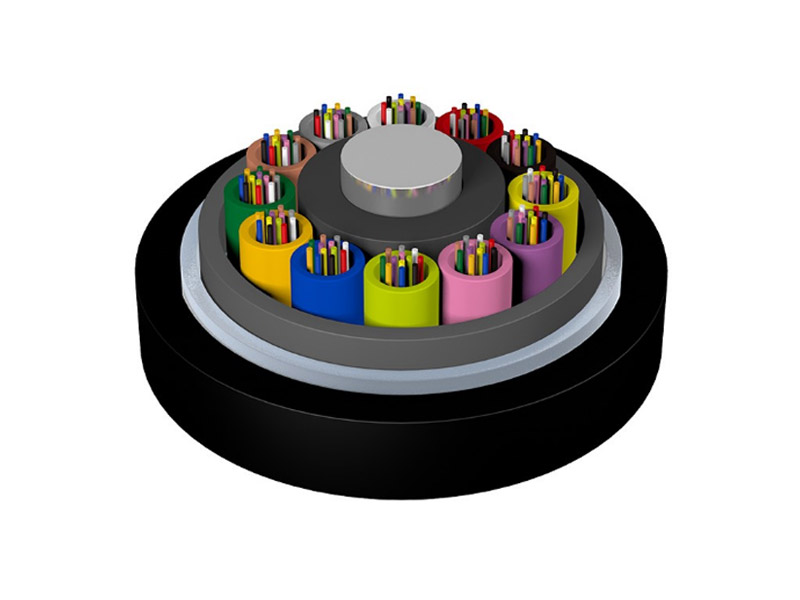 Non metallic FRP armored anti rodent optical cable（GYFTY73）