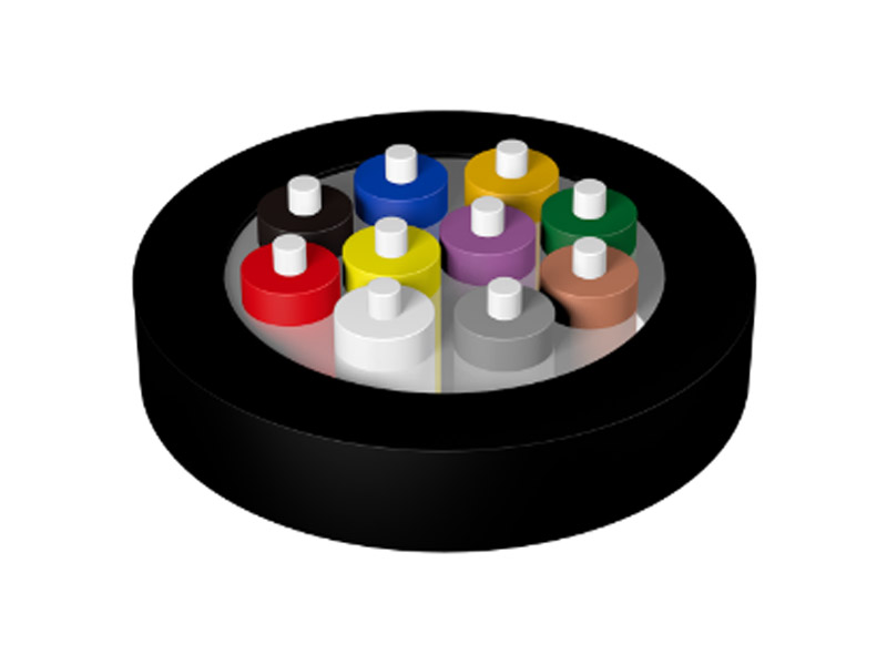 Underwater flexible optical cable