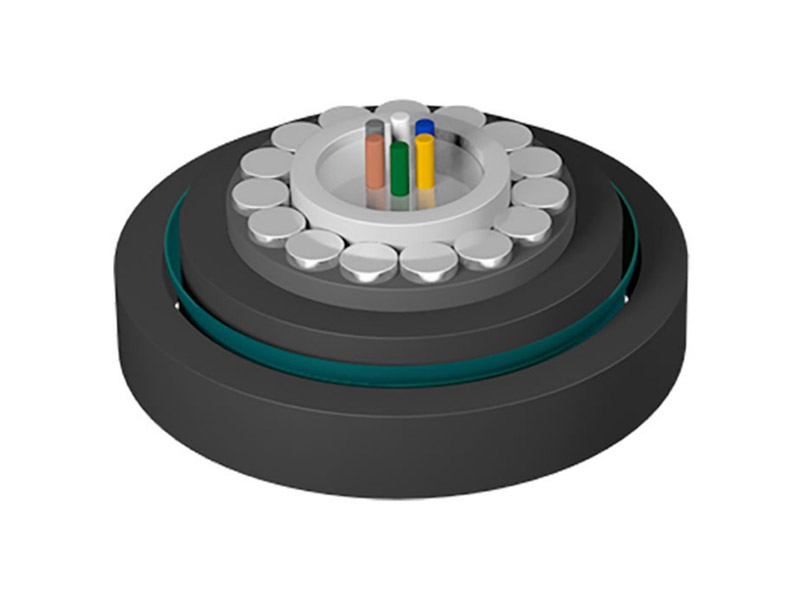 Central tube 53 sheathed anti rodent optical cable（GYXTY53）