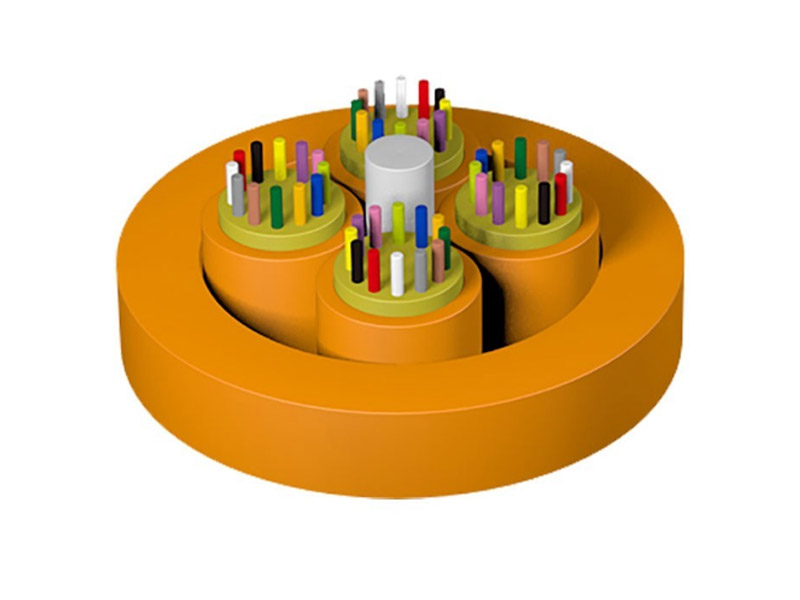 Indoor multi-core miniature optical cable (MFC ≥ 24f)