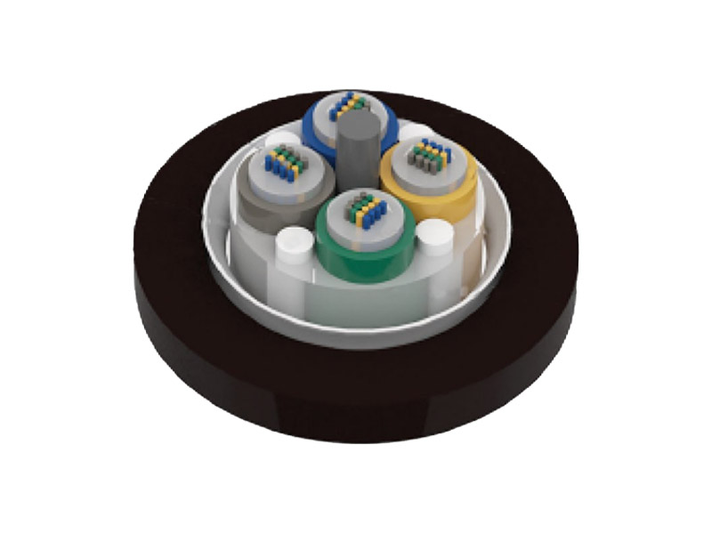 Loose layer twisted non armored optical fiber ribbon cable（GYDTA）