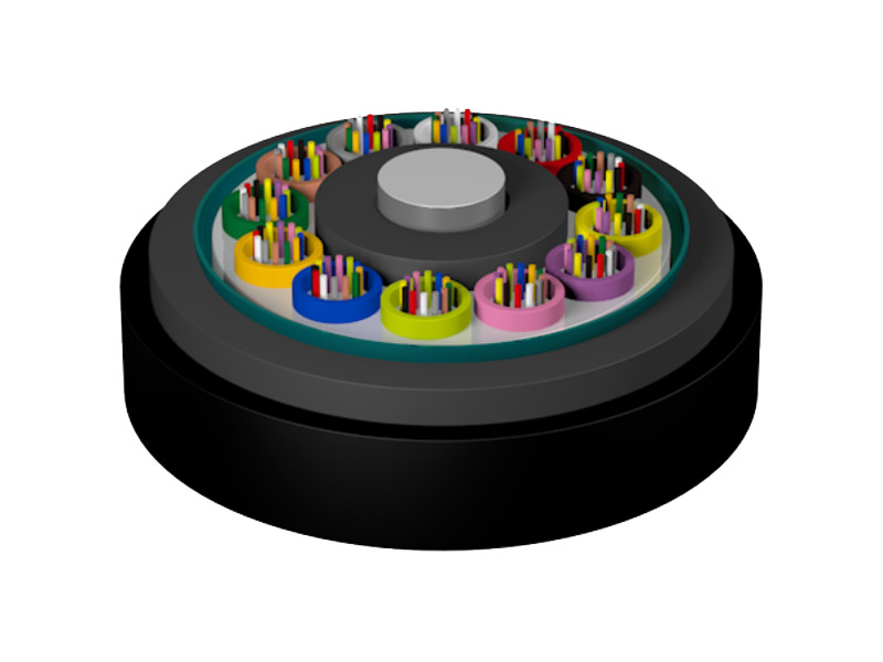 Loose layer twisted light armored optical cable（GYTS）